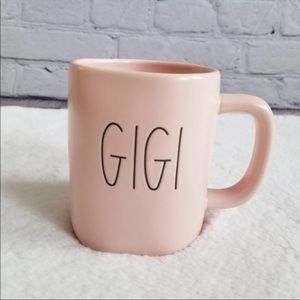 Rae Dunn Light Pink Gigi Mug